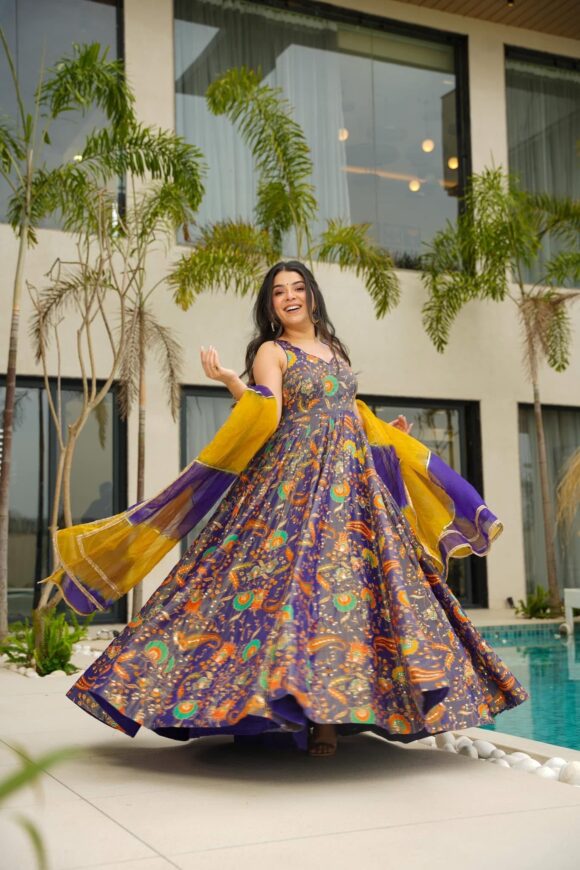 Swarnika VIscos Heavy Maxi Set