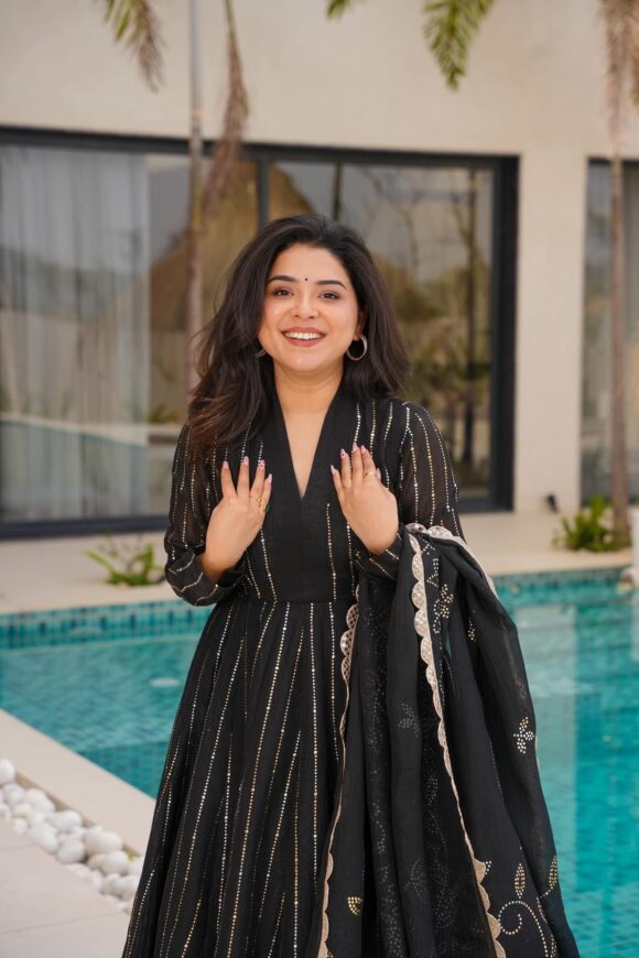 Black Canvas Suit Set - Image 2