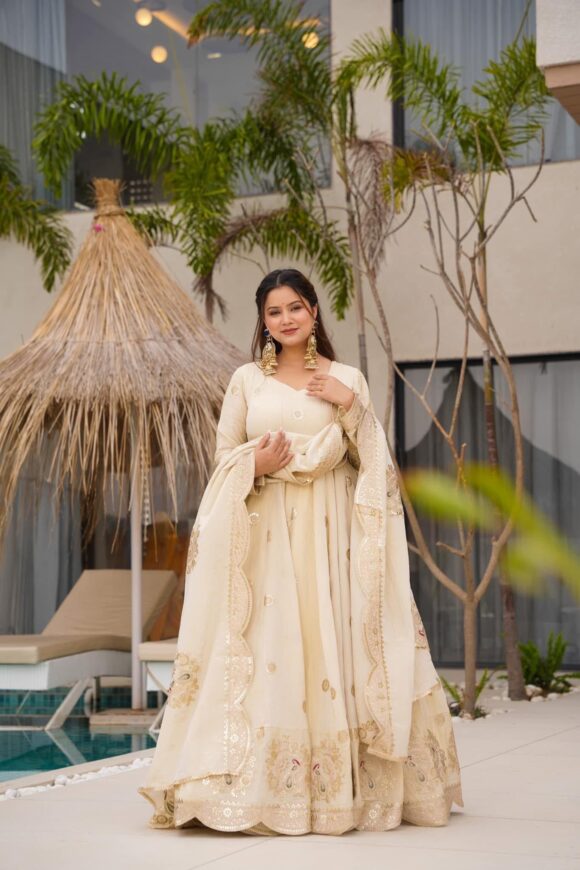 Sitara Glow Heavy Maxi Set - Image 4