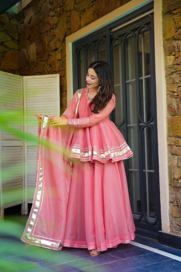 Shimmering Petal Suit Set - Image 3