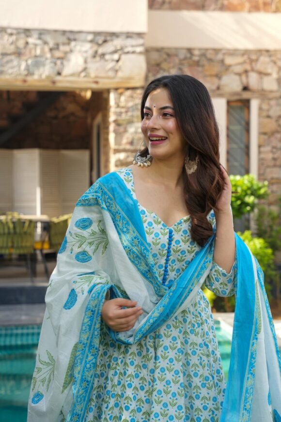 Reva Cotton Suit Set - Image 2